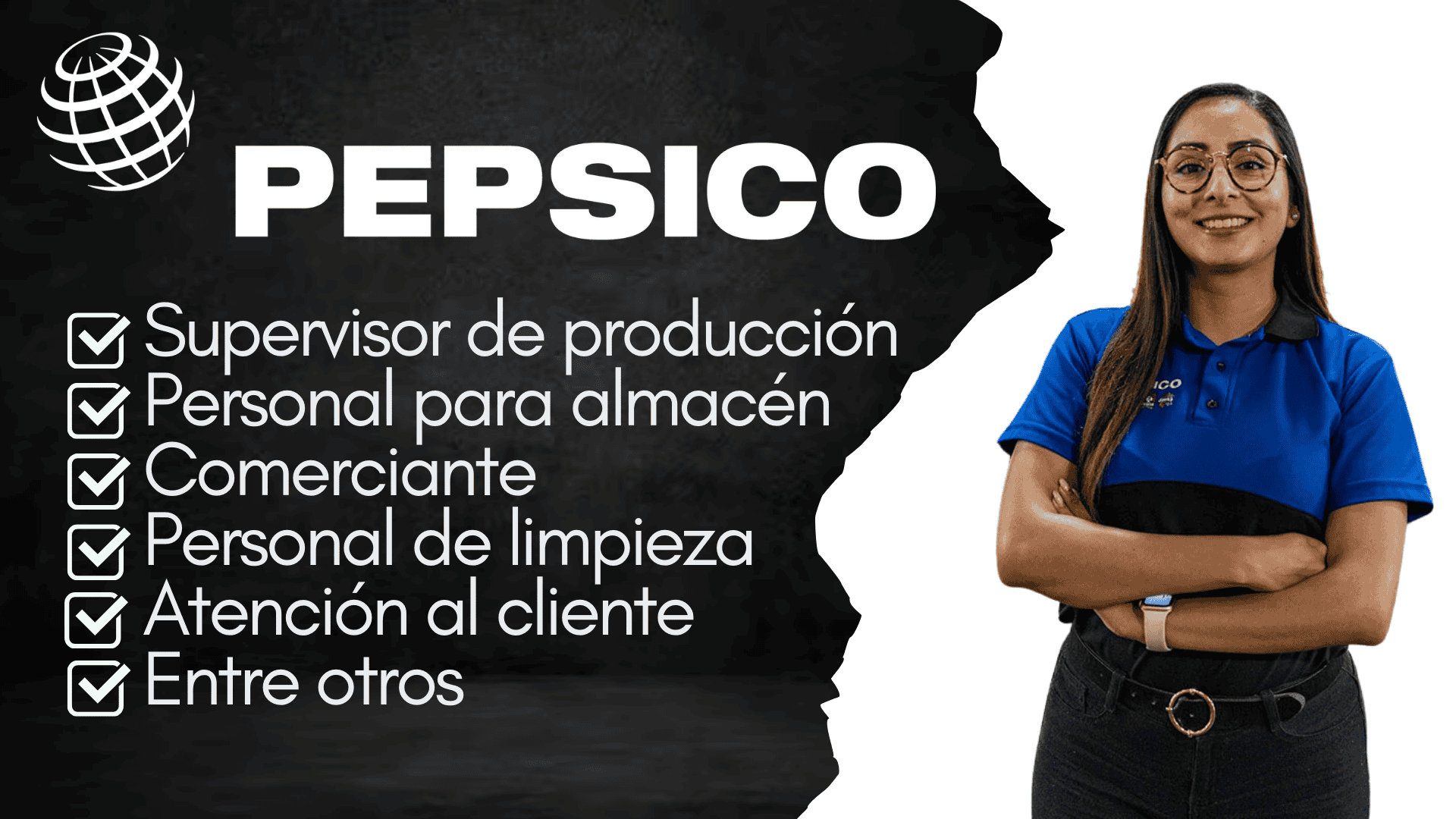 Empleo en PepsiCo: producción y ventas