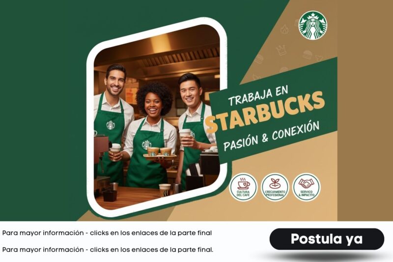 Pasión por servir en Starbucks: Un espacio donde estudiar y trabajar se complementan