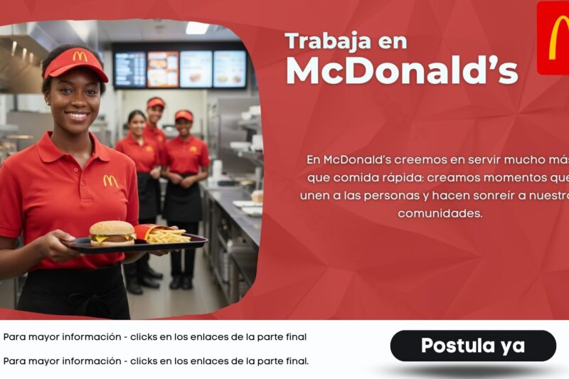 Compromiso para avanzar en McDonald’s: Un empleo flexible que acompaña tus estudios y tu crecimiento personal